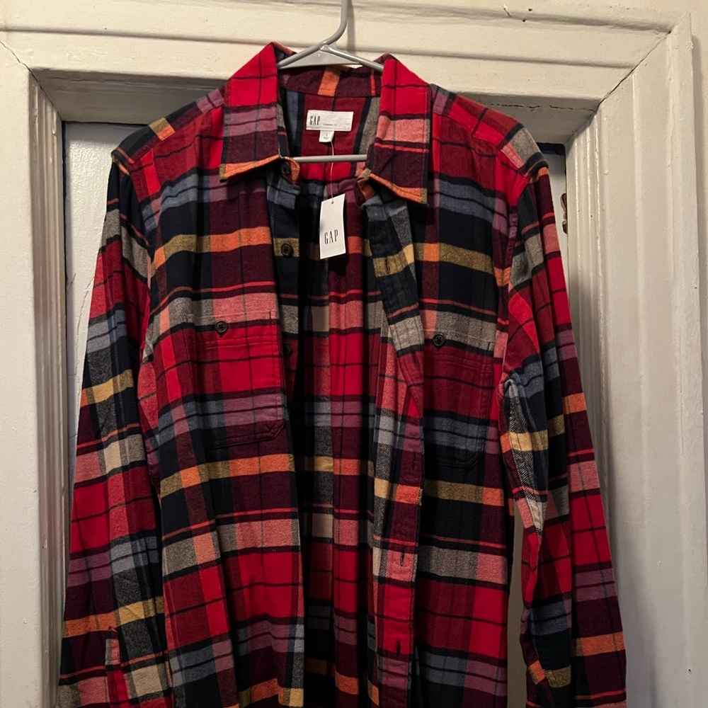 Gap Multicolored Flannel